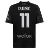 Maglia ufficiale AC Milan Christian Pulisic 11 4th 2023-24 Nera per Uomo